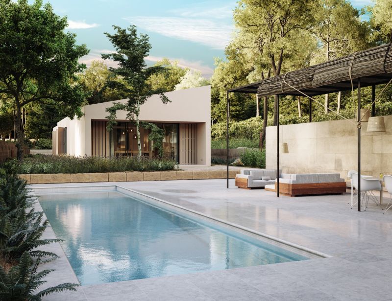 Outdoor Pool Surround